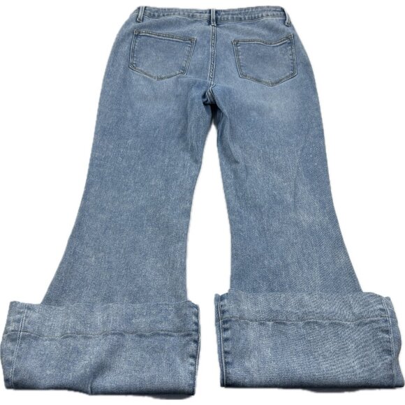 Driftwood Jeans Womens  Sz. 30x34 (30x30.5) Blue Farrah Flare Boho Bell Bottoms - Picture 3 of 16
